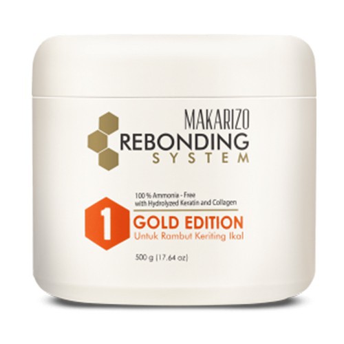 [POT 500gr] Makarizo Rebonding System Straightening Cream