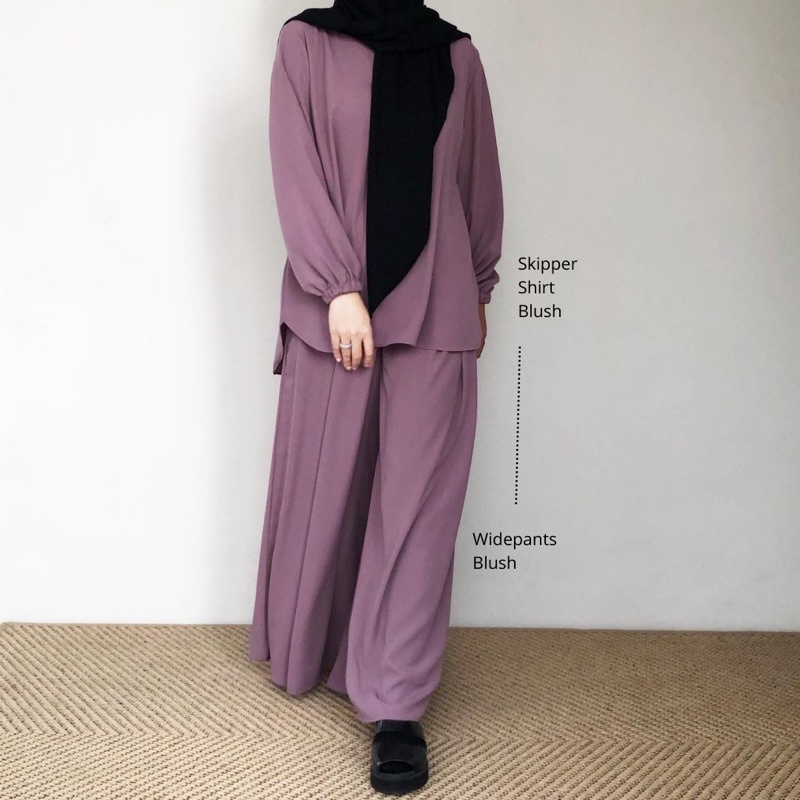 Skipper Blouse + Widepants (dijual terpisah)-7