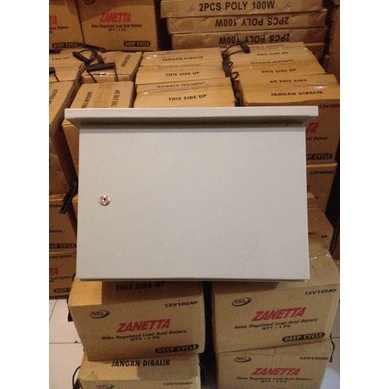 Box PJU (Penerangan Jalan Umum) Box Single Panel Surya
