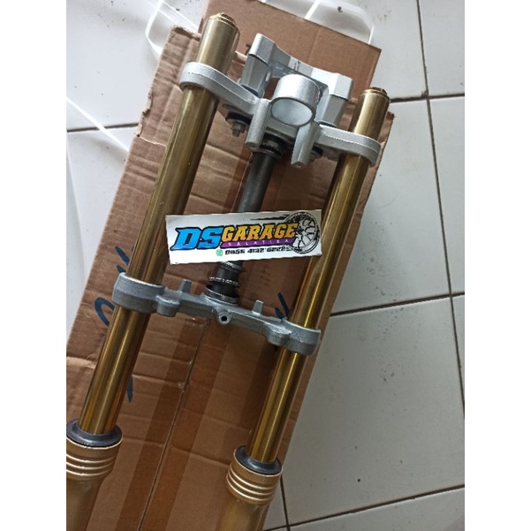 shock sekok depan ninja NARUTO PNP honda CB GL Tiger Herex  megapro tiger ninjaR ninjaSS as gold sho