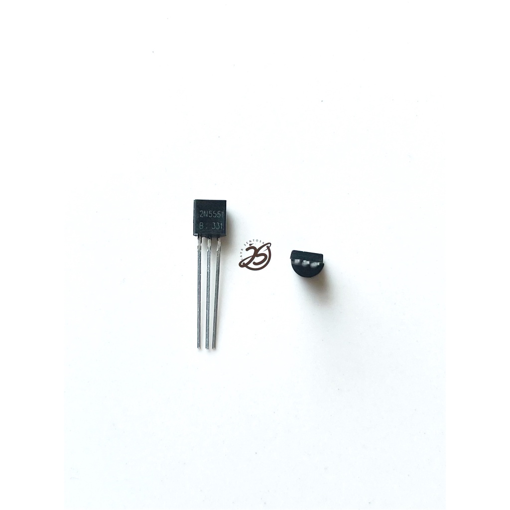 2N5551 TRANSISTOR (1 BUAH) 2N 5551 ASLI ORIGINAL 2 N 5551 ORI