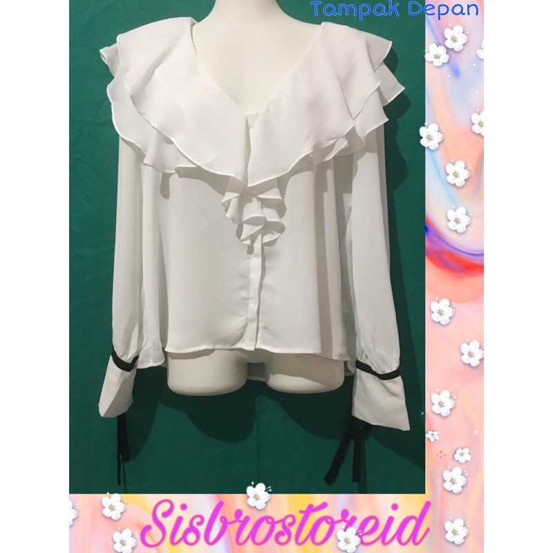 Zara Blouse Putih