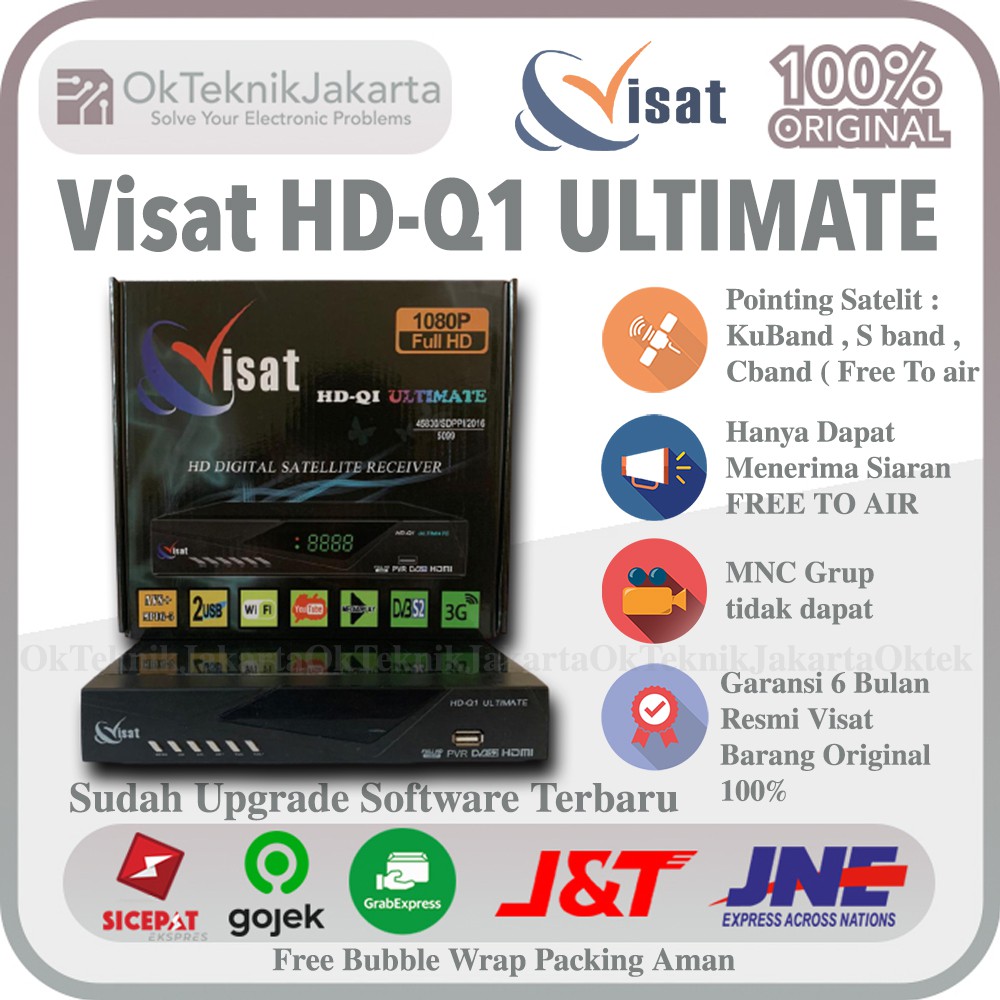 Receiver Parabola Visat HD-Q1 Ultimate NEW 2017