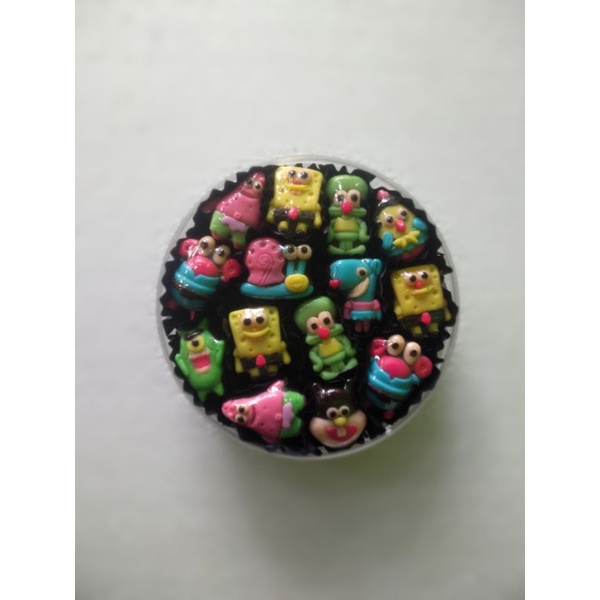 

cokelat praline karakter spongebob kemasan toples 250gram