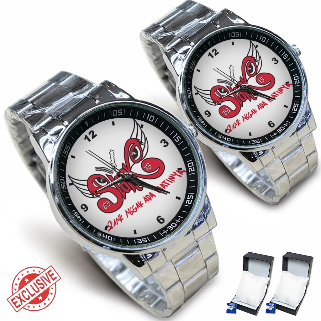 Jam Tangan Rantai Couple SLANK Motif 20