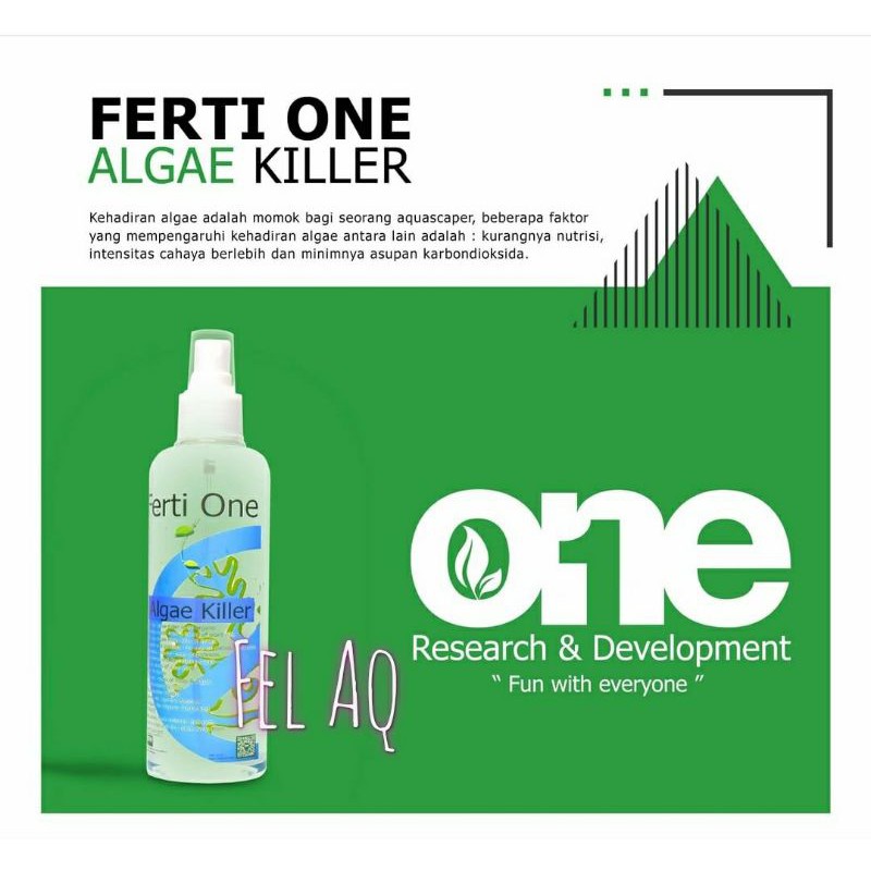 Ferti One Alga Killer Algae Killer Pembasmi Alga 250ml Aquascape
