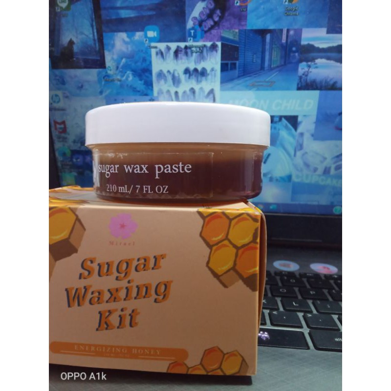preloved sugar waxing kit mirael