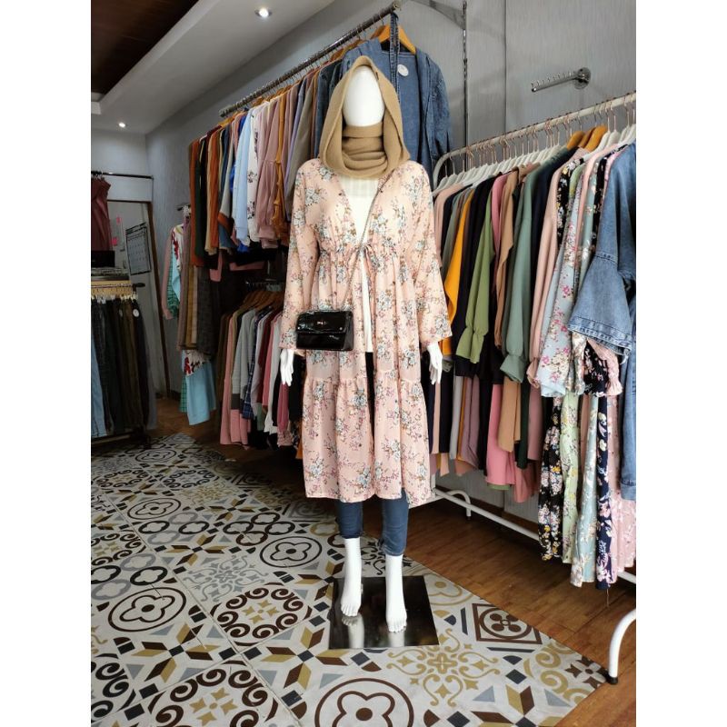 Outer Flower | Outer Ceruty | Pinggang Serut