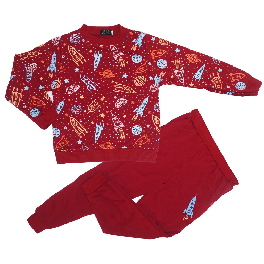 MOKOKOMO  Stelan Anak Sweater YONGKY Kids Baju Anak Laki-Laki - Sweater Anak Laki-Laki
