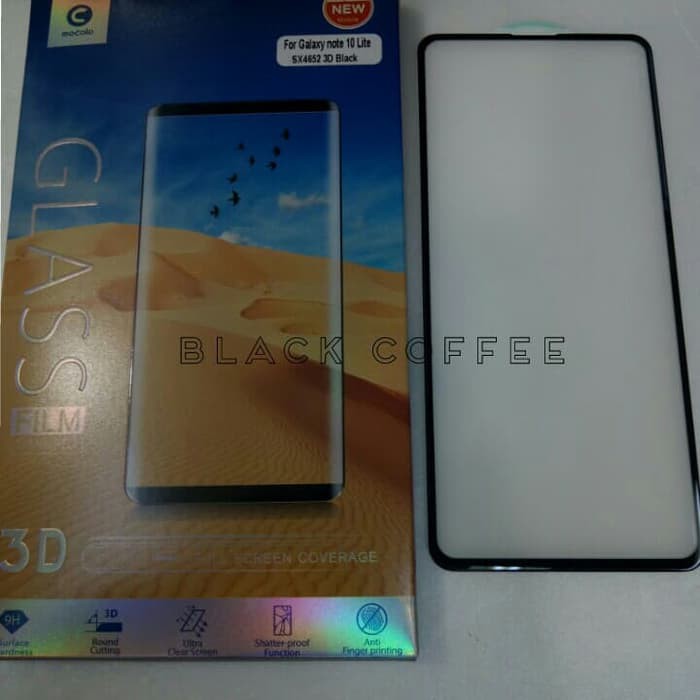 tempered glass 3D MOCOLO samsung note 10 lite 2020