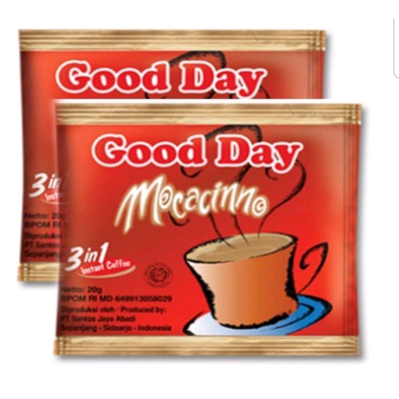 

Good Day Mocacinno 20g (10 sachet)