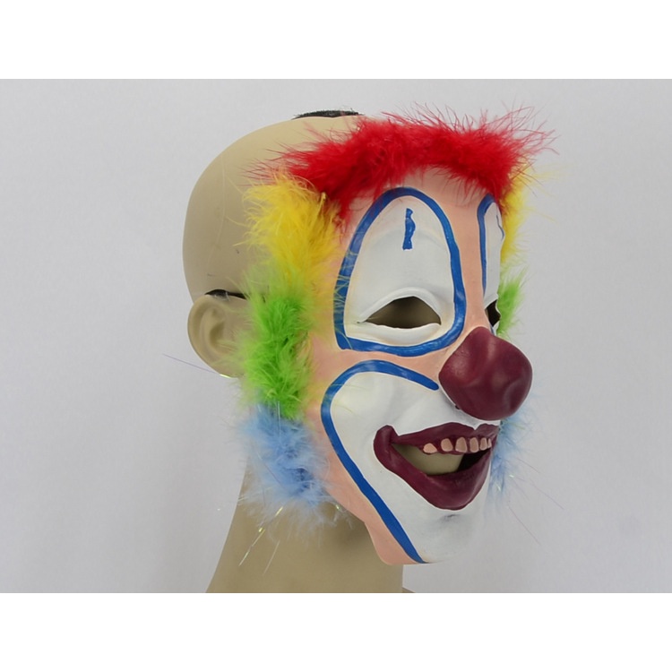 TOL-60 topeng latex badut funny clown pesta halloween prank toy mask