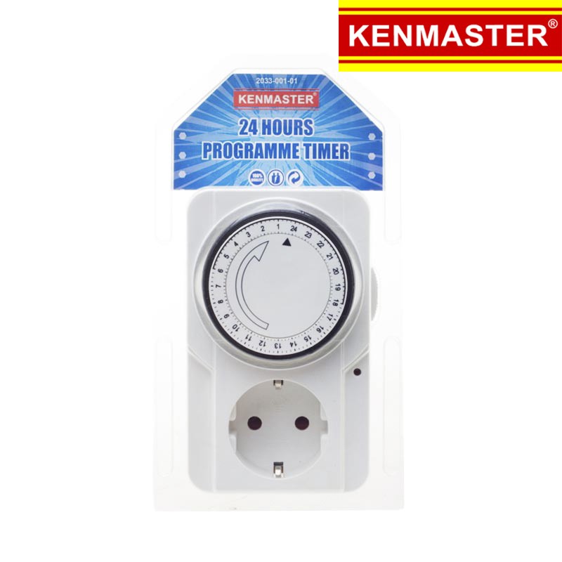 KENMASTER Stop Kontak Timer 24 Jam