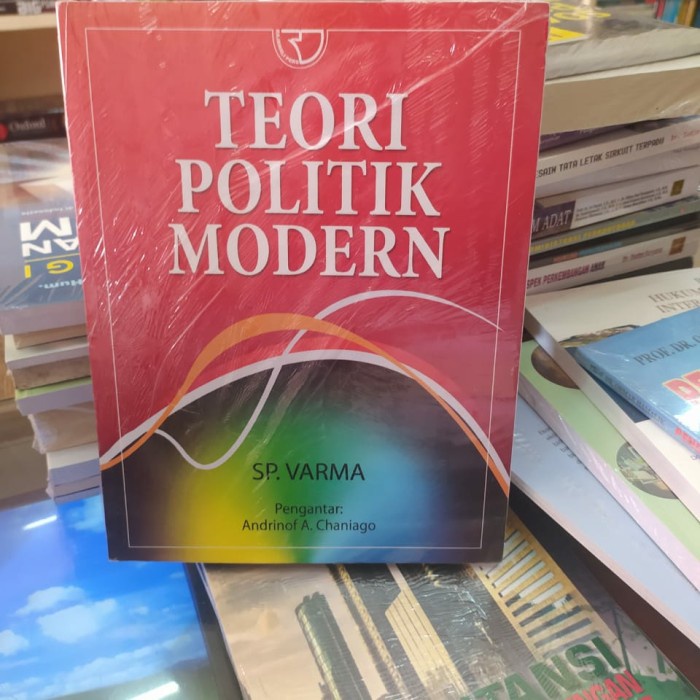 

MUST HAVE!! BUKU TEORI POLITIK MODERN ORIGINAL SP. VARMA TERMURAH