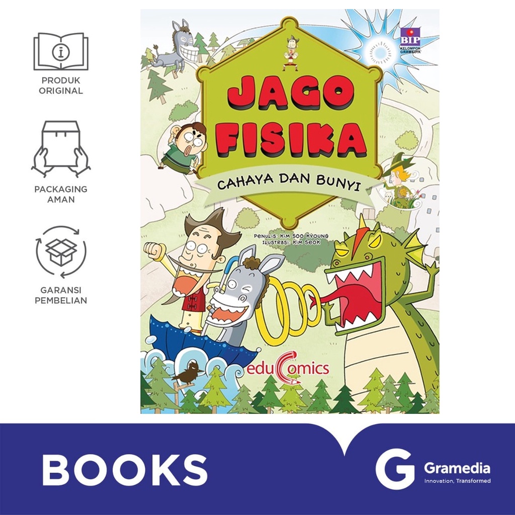 Gramedia Bali - Jago Fisika : Cahaya Dan Bunyi