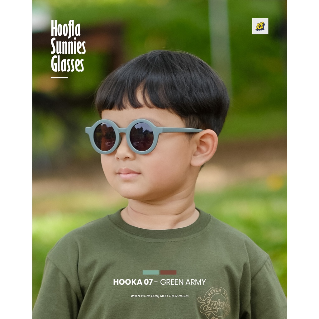 Hoofla Kids Kaca Mata Hitam Anak Sunnies Glasses