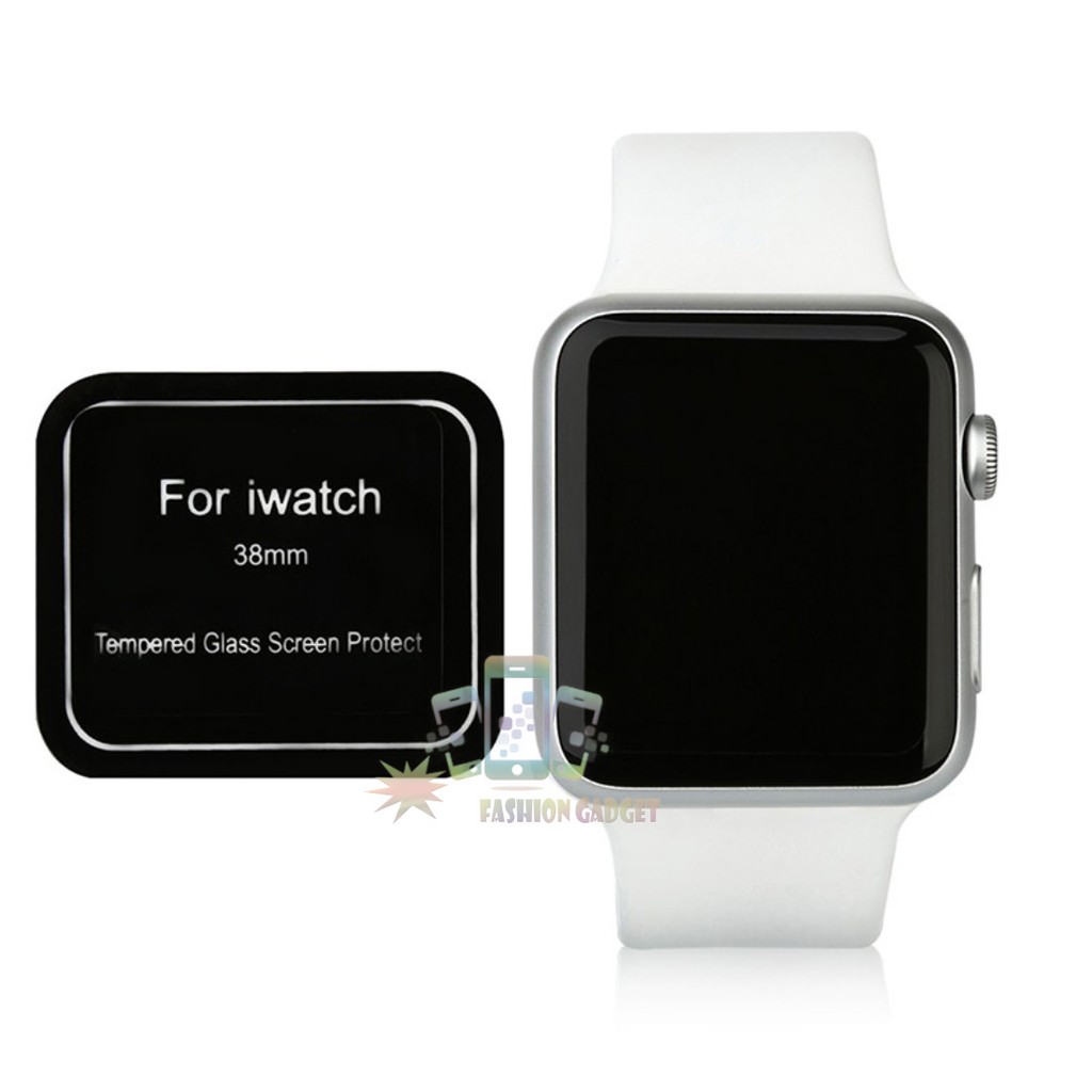 Tempered Glass FULL 3D Apple Watch 38 mm / 42mm Seri 1 2 3 Anti Gores Kaca Screen Guard Watch