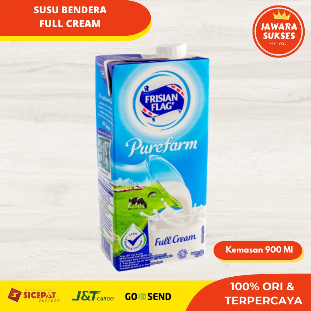 

Frisian Flag 900 ML | Susu Bendera UHT Original
