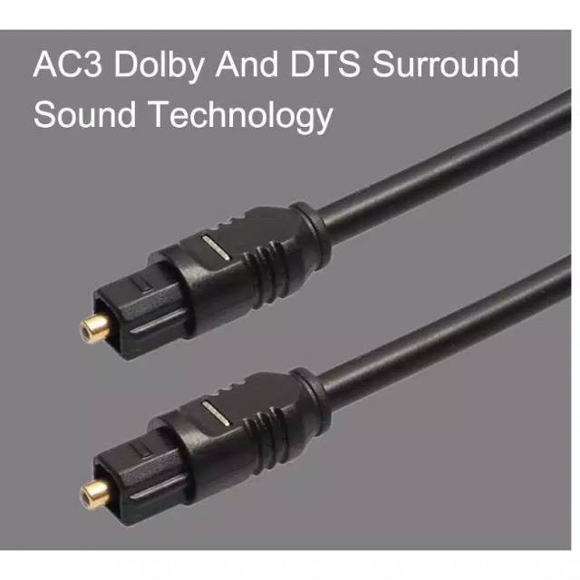 Kabel Digital Audio Optical Toslink SPDIF Optik