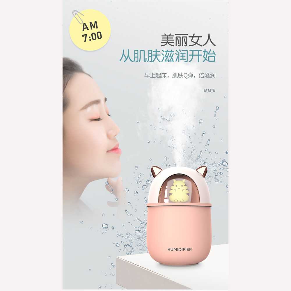 Mini Humidifier Aromatherapy Oil Diffuser USB Cute Cat,Humidifier air aromaterapi,Humidifier,Humidifier air,Humidifier Diffuser,Mini Humidifier,Humidifier Diffuser,Humidifier ruangan,humidifier usb,Diffuser Humidifier,Humidifier Portable,Humidifier COD