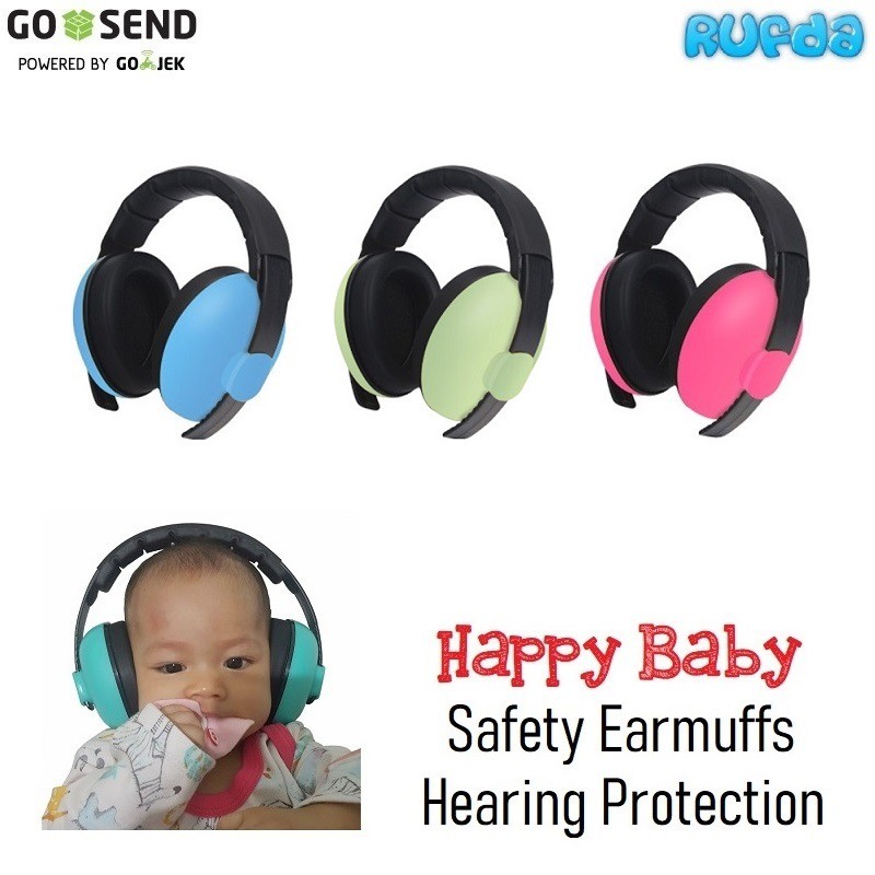 Happy Baby Safety Earmuffs Pelindung Pendengaran Bayi Earmuff