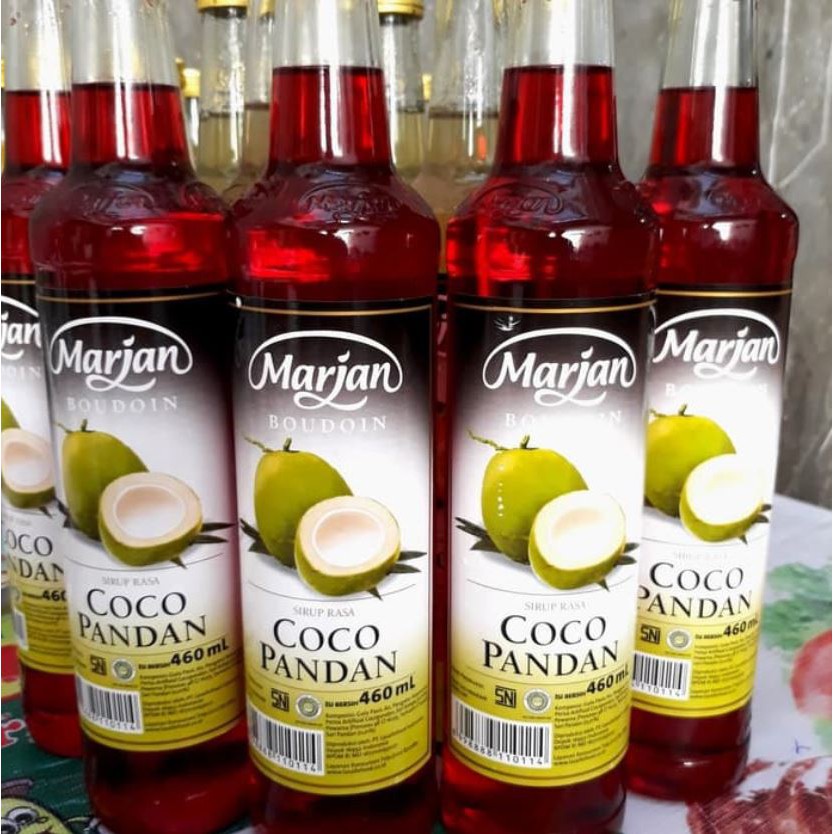 

sirup marjan BOUDOIN rasa COCOPANDAN 460ml