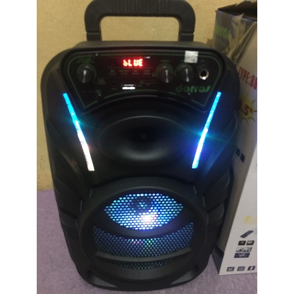 SPEAKER BLUETOOTH KARAOKE DORRAS TYPE-DS888 AB FREE MIC / SPEAKER AKTIF BLUETOOTH KARAOKE