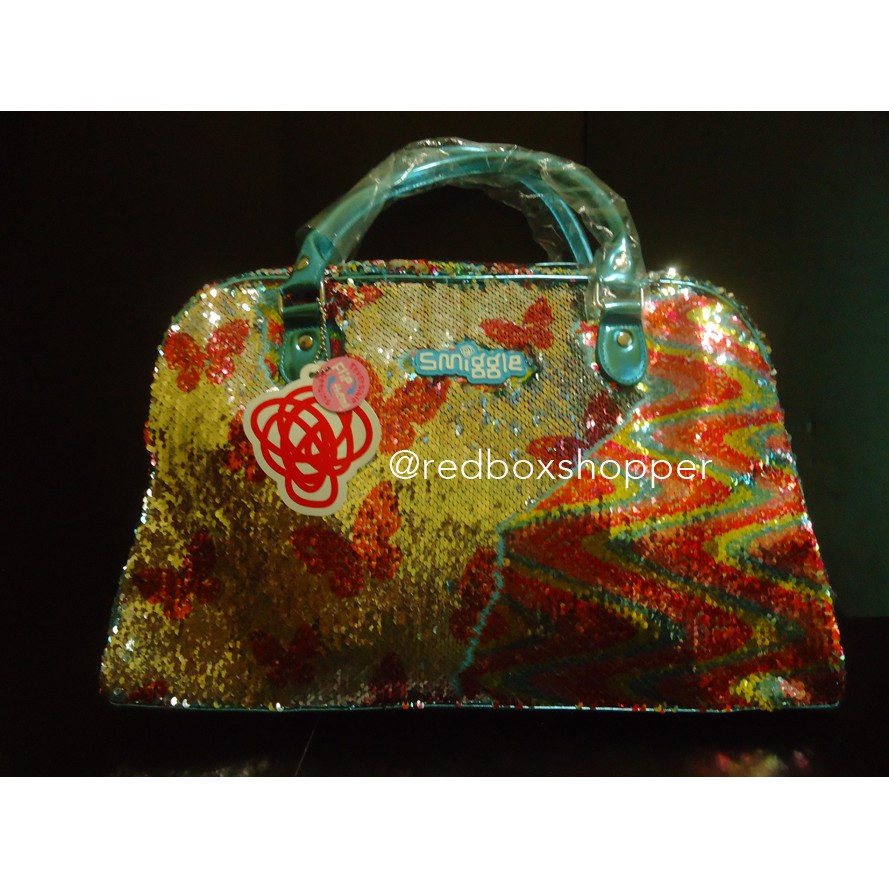 ORIGINAL smiggle sparkle weekender bag
