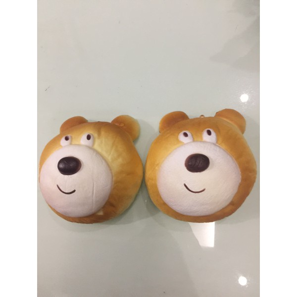 TERLARIS Squishy Motif BERNARD BEAR Disney Character  / Gantungan Kunci STOK TERBATAS