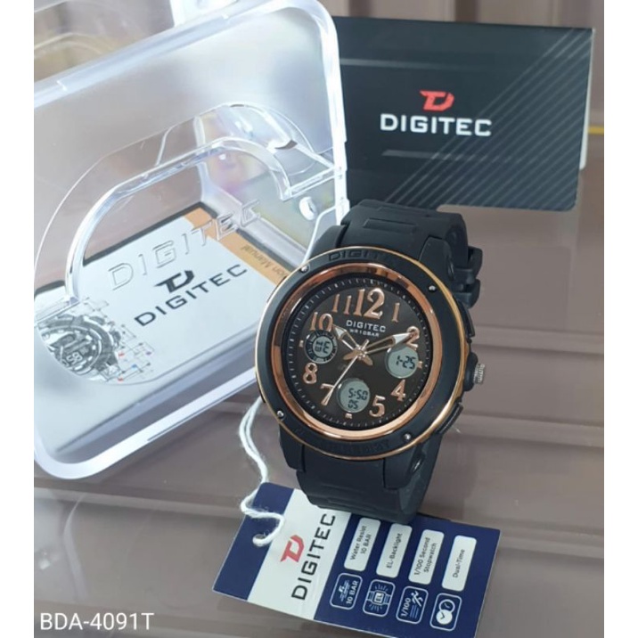 Jam Tangan Wanita Digitec Original BDA-4091T Tahan Air Gratis Ongkir Cod