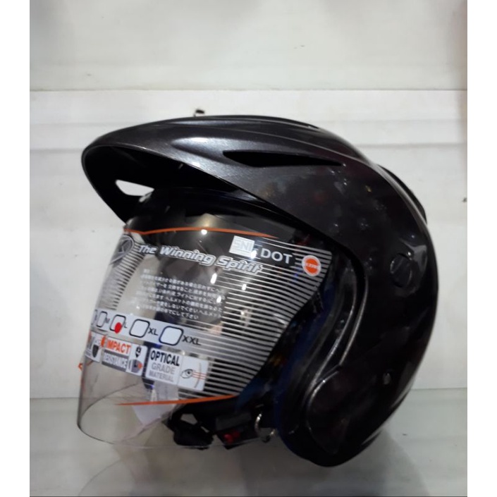 HELM INK CX22 SOLID-INK TOPI | HELM ink half face