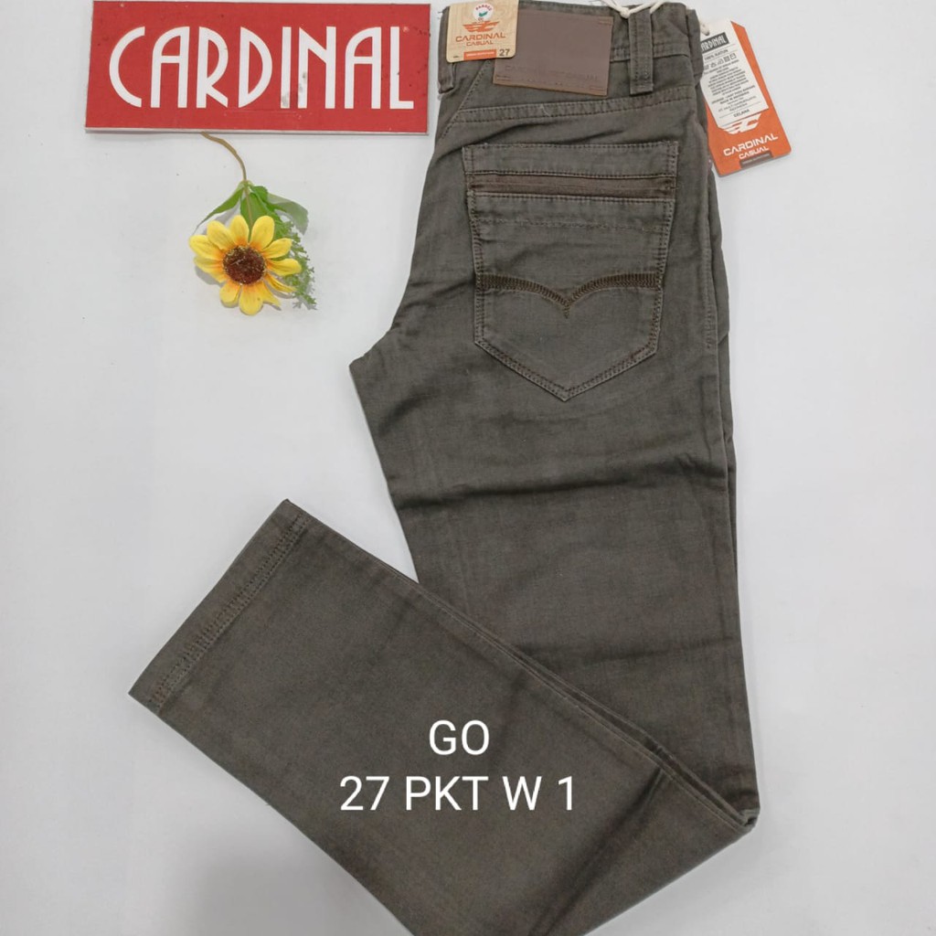 gof 27-28 PKT CARDINAL CASUAL CELANA POCKETS PANJANG Celana Chino Pria Fashion Laki Brand Kekinian