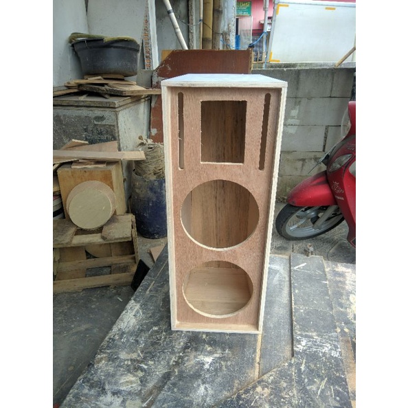 Box speaker 8 inch atau 10 inch x2 + Tweeter horn