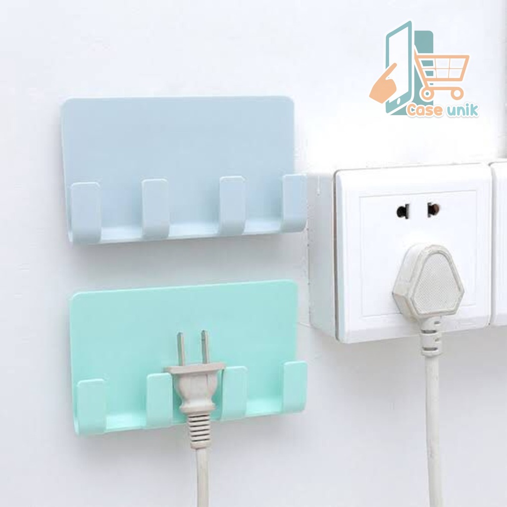 RT108 GANTUNGAN HOOK TEMPEL DAPUR KAMAR MANDI CHARGER HP 4 KAIT SERBAGUNA CS4260