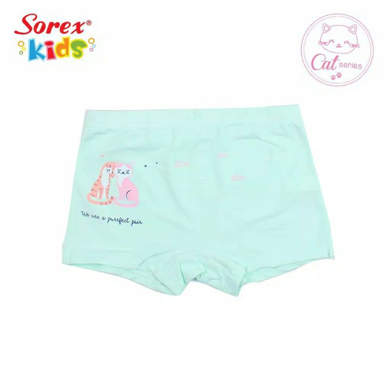 CELANA DALAM ANAK PEREMPUAN BOXER SEGIEMPAT CD SOREX KIDS MA 503 Happy me