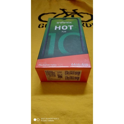 infinix hot 10 play 4/64gb new