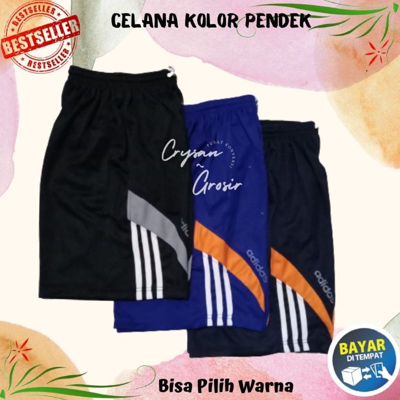 Celana Pendek Kolor Olahraga Sport Pria Wanita Celana Pendek Remaja Cowok Cewek Dewasa Murah Futsal Basket