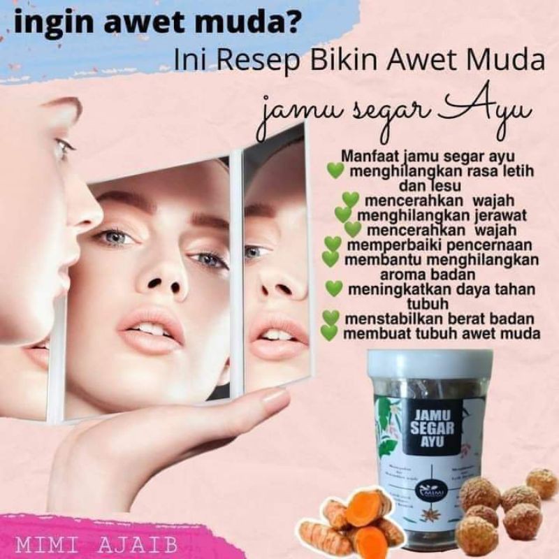 

jamu segar ayu/produk mimi ajaib/jamu awet mudah