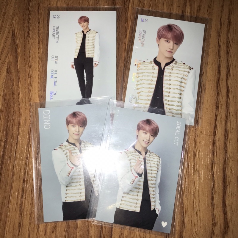 SEVENTEEN DINO IDEAL CUT THE FINAL SCENE TC TRADING CARD KOREA