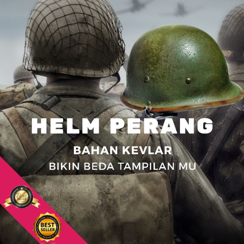 HELM TNI TENTARA bahan KEVLAR ORI SEPEDA ONTHEL BARANG JADUL UNIK KLASIK RETRO ANTIK NAZI AESTHETIC