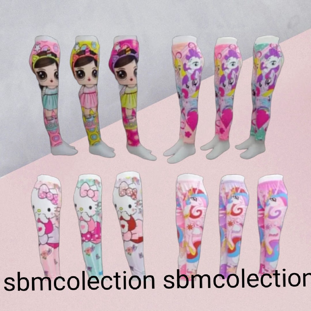 Legging fullprint size 1-5 tahun