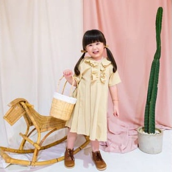 Babygiggles - Andreeanna Ruffle Dress / Dress Anak Perempuan