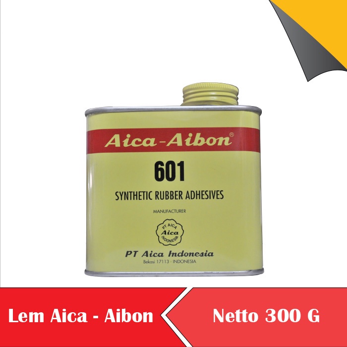 

LEM AICA AIBON 300 GR LEM KUNING 601 300 GRAM PEREKAT SERBAGUNA