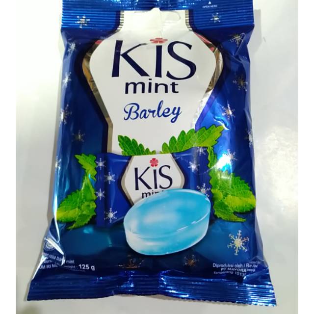 

Permen Bonbon Kiss Barley Biru