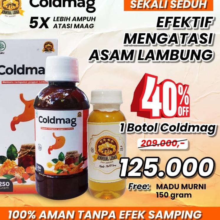 

☿2HA Madu Coldmag / Madu Lambung / Obat Maag / Obat Gerd / Obat Asam Lambung / Madu Kesehatan Lambun