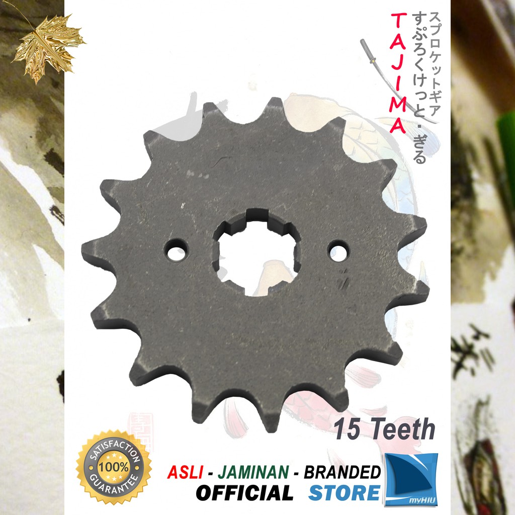 Gigi Tarik 13T ~ 16T YAMAHA Jupiter Z1 / One Gir Depan - Front Sprocket Gear TAJIMA