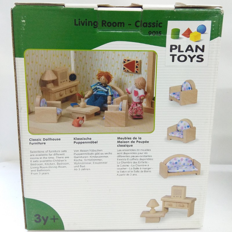 plan toys classic dollhouse furniture