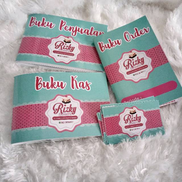 buku online shop . Buku order . Buku penjualan . Buku kas