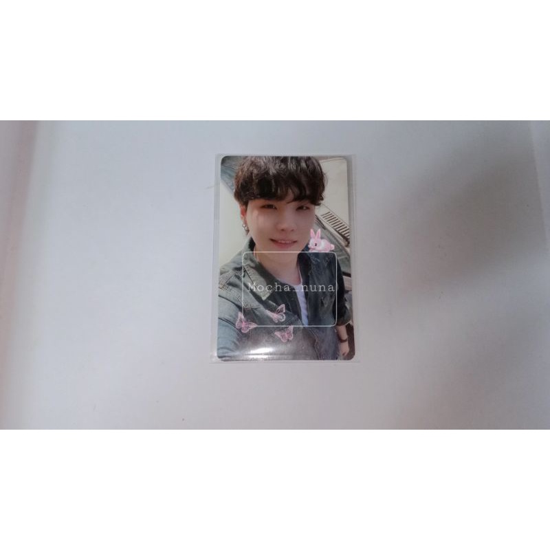 (Termurah) Jual Photocard BTS Pob Butter Peaches/Cream member Suga