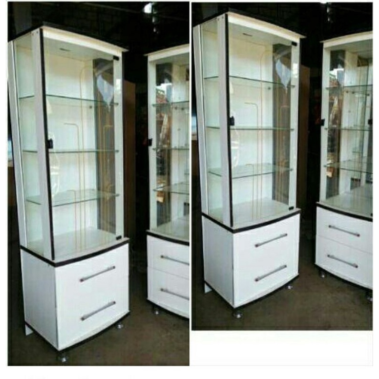 LEMARI HIAS KACA / LEMARI PAJANGAN KACA / LEMARI TAS / LEMARI BONEKA / LEMARI SUDUT / LEMARI PAJANGA